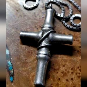 Gucci silver cross (rare)